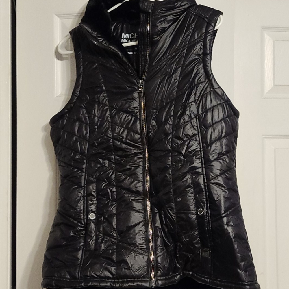 Winter black vest